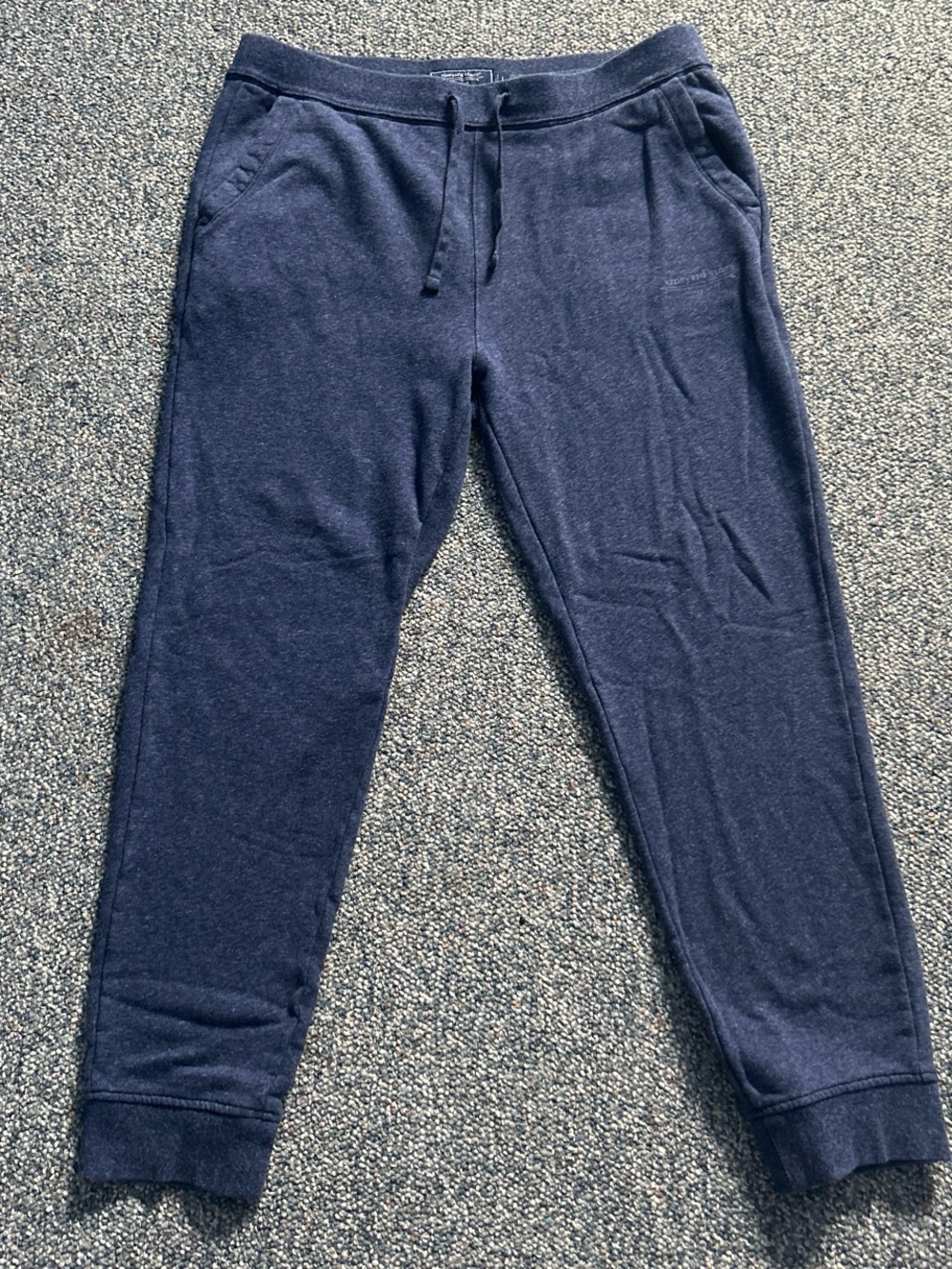 Vineyard Vines Heather Navy Men's Jogger Sweatpants - Picture 3 of 8